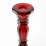 Crystal Candle Holder Red – 20cm