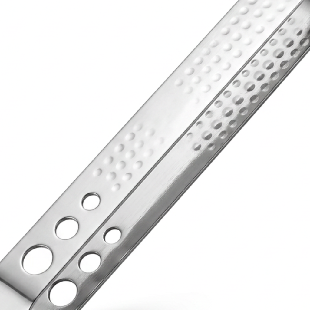 FNS Stainless Steel Ice Tong Silver - 18cm