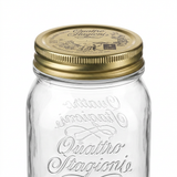 Bormioli Rocco Glass Storage Jar - 1 Litre