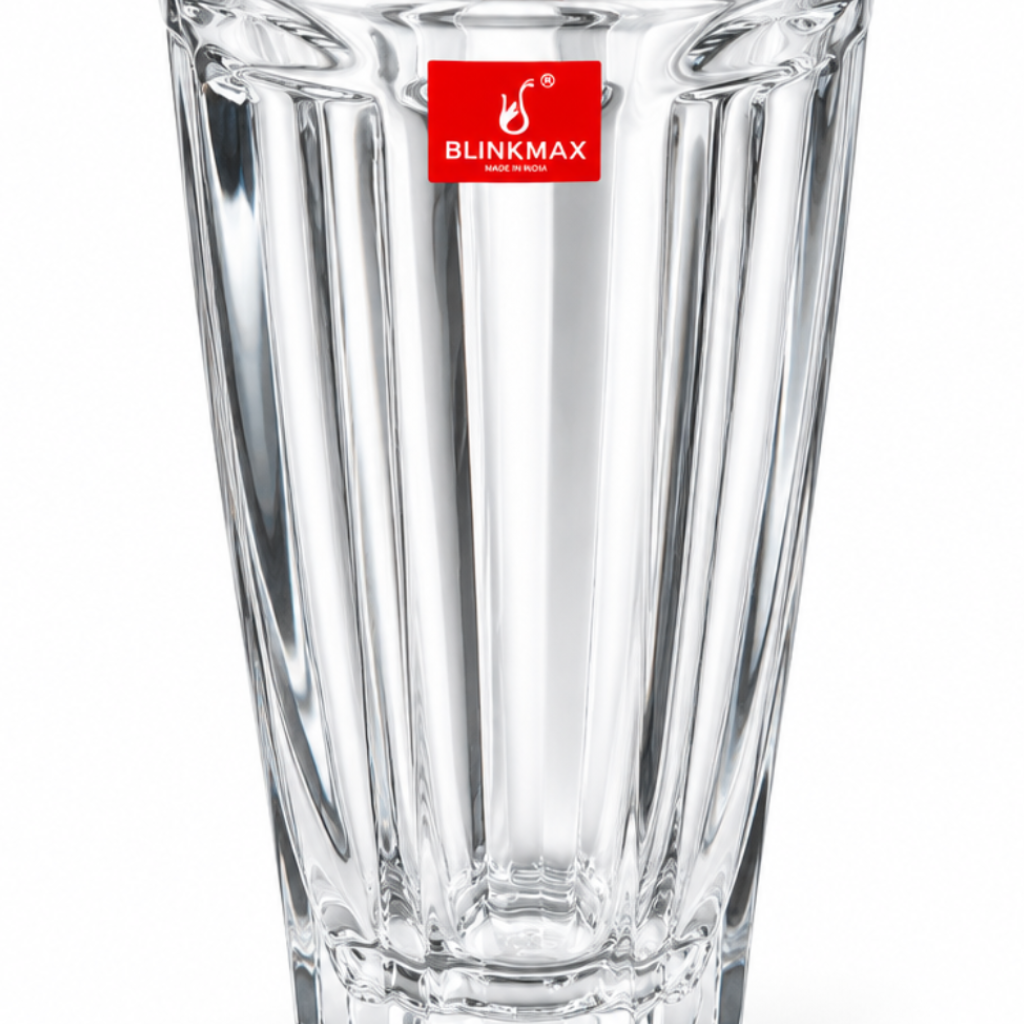 Blinkmax Clear Fluted Juice Glass – 265ml