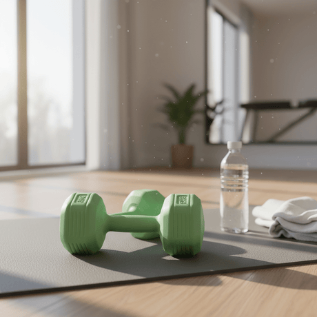 3KG Green Vinyl Dumbbell – Home & Gym Fitness Weight - Al Kabayel Discount Centre3KG Green Vinyl Dumbbell – Home & Gym Fitness WeightSportsAKDCAl Kabayel Discount Centre