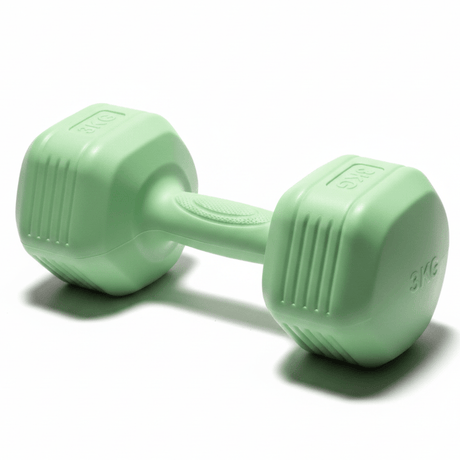 3KG Green Vinyl Dumbbell – Home & Gym Fitness Weight - Al Kabayel Discount Centre3KG Green Vinyl Dumbbell – Home & Gym Fitness WeightSportsAKDCAl Kabayel Discount Centre