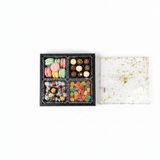 4 - Piece Acrylic Crystal Candy Bowl Set with Black Wooden Tray & Gold Foil Lid | 24×24cm - Al Kabayel Discount Centre4 - Piece Acrylic Crystal Candy Bowl Set with Black Wooden Tray & Gold Foil Lid | 24×24cmJars & Food SaversAKDCAl Kabayel Discount Centre