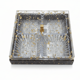4 - Piece Luxury Acrylic Crystal Candy Bowl Set with Brown Wooden Tray & Acrylic Lid | 24×24cm - Al Kabayel Discount Centre4 - Piece Luxury Acrylic Crystal Candy Bowl Set with Brown Wooden Tray & Acrylic Lid | 24×24cmJars & Food SaversAKDCAl Kabayel Discount Centre