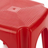 Family Plastic Stool Red - 25×30cm