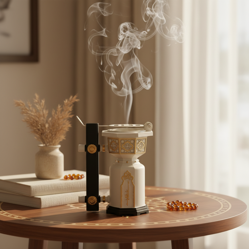 Chalk Incense Burner Cream - 15×9cm