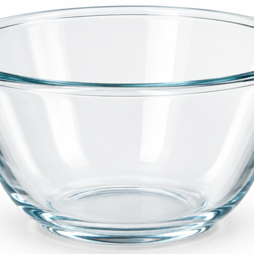Nautilus Borosilicate Glass Bowl - 16cm
