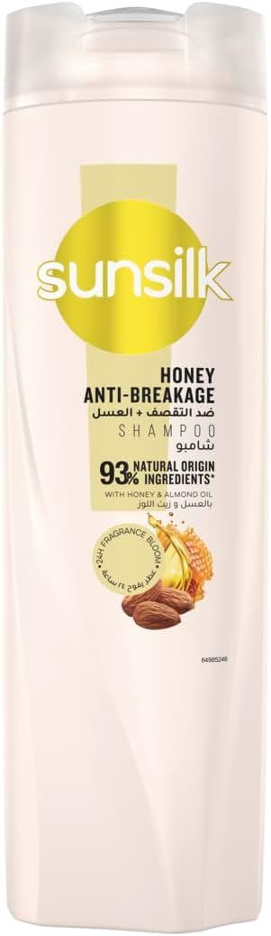 Sunsilk Honey Anti-Breakage Shampoo with Honey & Almond Oil, 400 ml