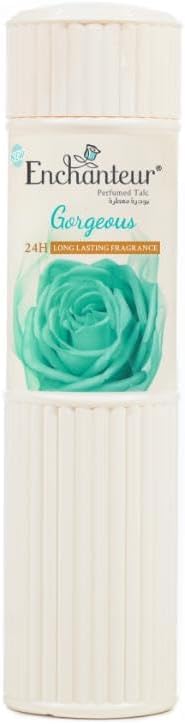 Enchanteur Gorgeous Talc, Fragrance Powder, 250g