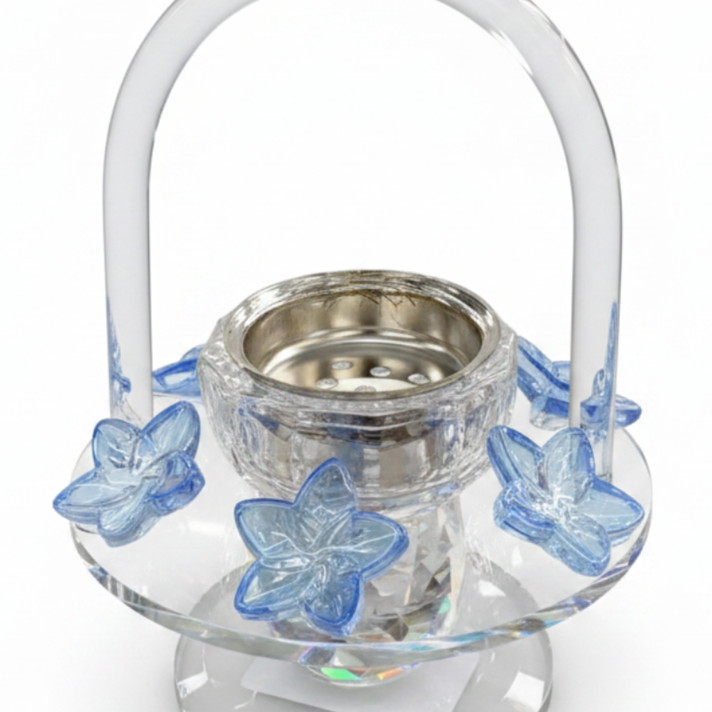 Glass Incense Burner - 15cm