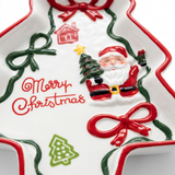 Ceramic Christmas Tree Candy Tray - 23×18cm