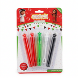 UAE Colours Bubble Wand Set 5 Pieces - 10cm