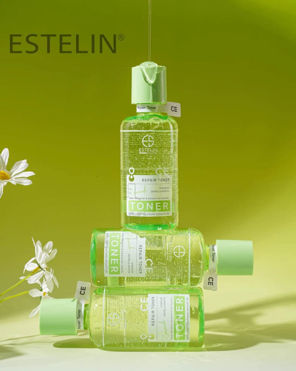 Estelin CE Repair Toner Vitamin B5 And Centella Asiatica 400ml