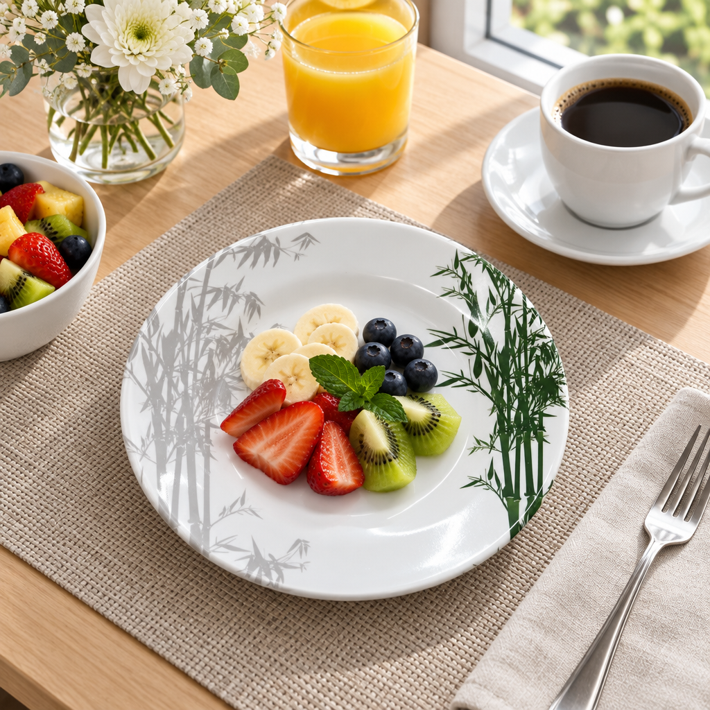 Dine Melamine Dessert Plate - 8 Inch