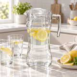 Pasabahce Clear Glass Jug with Lid – 1.4 Litres