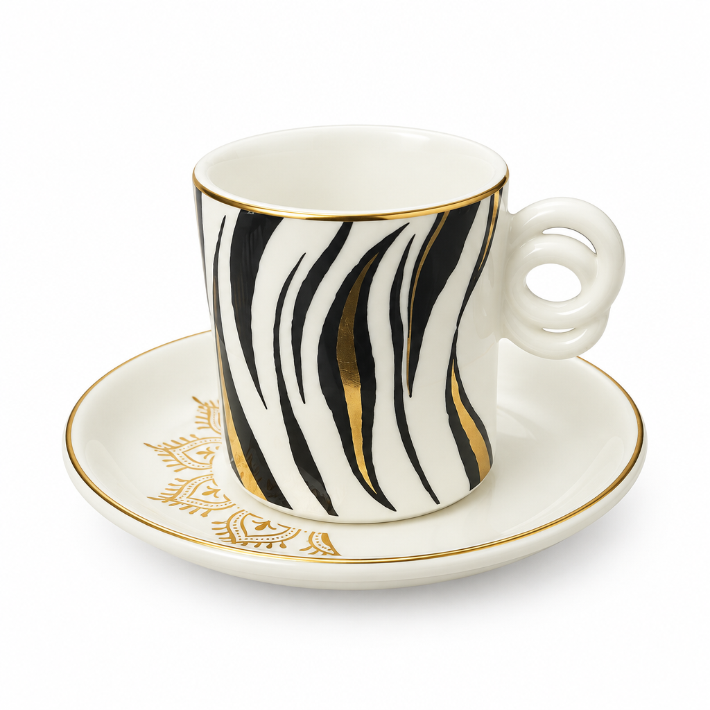 Luxehome Cup & Saucer Set - 160ml