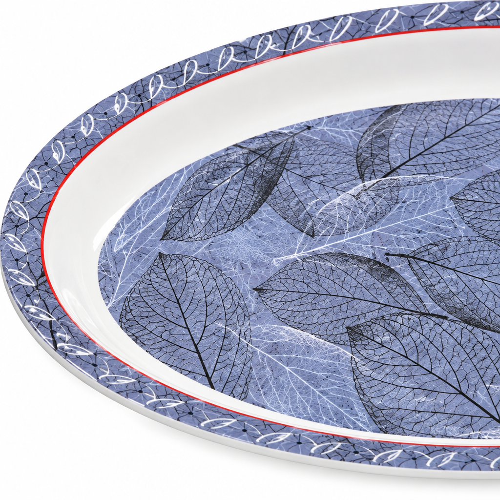 Delcasa Melamine Oval Serving Tray - 12 Inch