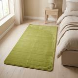 Fur Door Mat Olive Green - 80×140cm