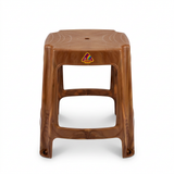 Family Plastic Stool Brown - 55×37×30cm