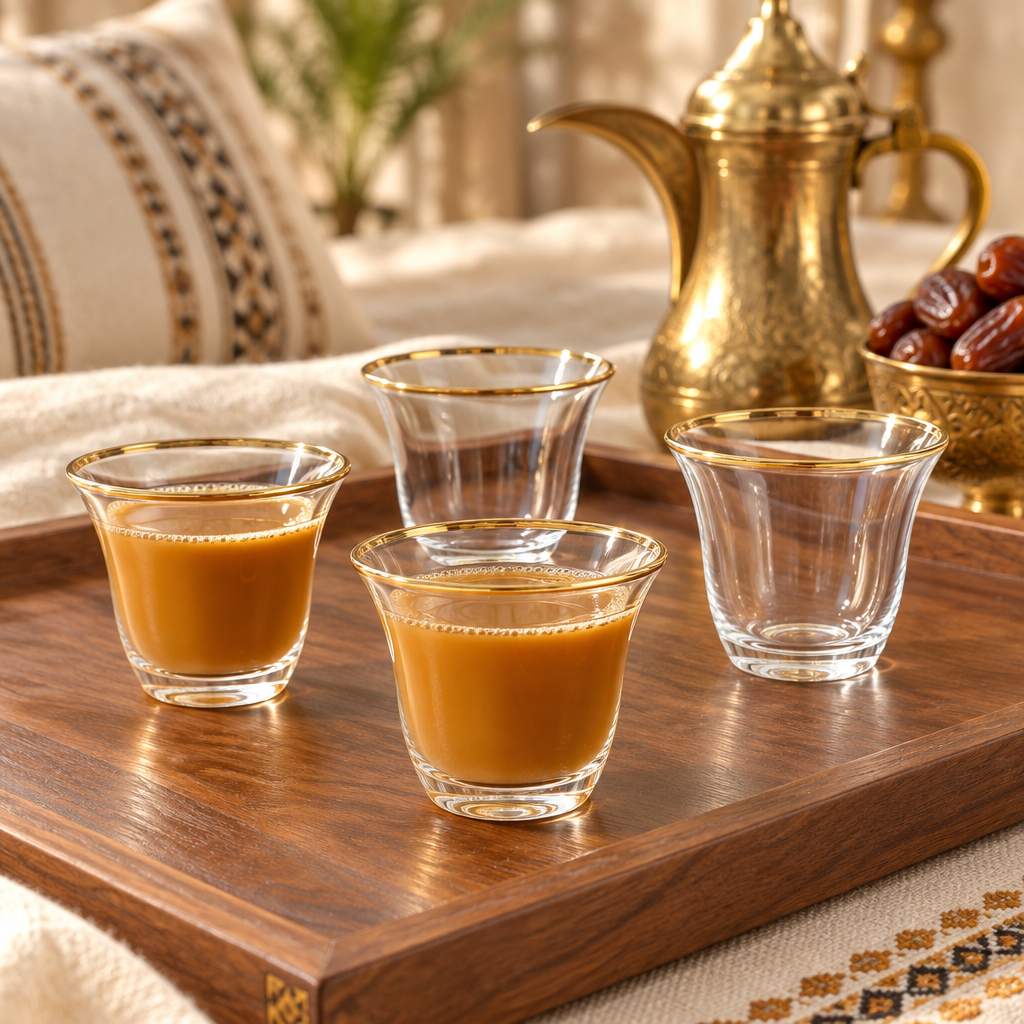 Orchid Glass Cawa Cup 12 Piece Set - 60ml