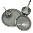 4Ever 22pcs Melamine Round Dinnerware Sets, Matte/Grey Rustic Design - Al Kabayel Discount Centre4Ever 22pcs Melamine Round Dinnerware Sets, Matte/Grey Rustic DesignDinnerware Sets4EVERAl Kabayel Discount Centre