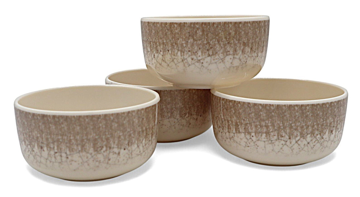 4Ever 24pcs Melamine Round Dinnerware Sets, Cream with Brown Crackle Glaze Design - Al Kabayel Discount Centre4Ever 24pcs Melamine Round Dinnerware Sets, Cream with Brown Crackle Glaze DesignDinnerware Sets4EVERAl Kabayel Discount Centre