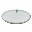 4Ever White Melamine Dessert Plate with Black Rim — 10.75 Inch - Al Kabayel Discount Centre4Ever White Melamine Dessert Plate with Black Rim — 10.75 InchPlates4EVERAl Kabayel Discount Centre