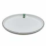 4Ever White Melamine Dessert Plate with Black Rim — 10.75 Inch - Al Kabayel Discount Centre4Ever White Melamine Dessert Plate with Black Rim — 10.75 InchPlates4EVERAl Kabayel Discount Centre