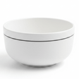 4Ever White Melamine Soup Bowl with Black Rim — 4 Inch - Al Kabayel Discount Centre4Ever White Melamine Soup Bowl with Black Rim — 4 InchBowls4EVERAl Kabayel Discount Centre