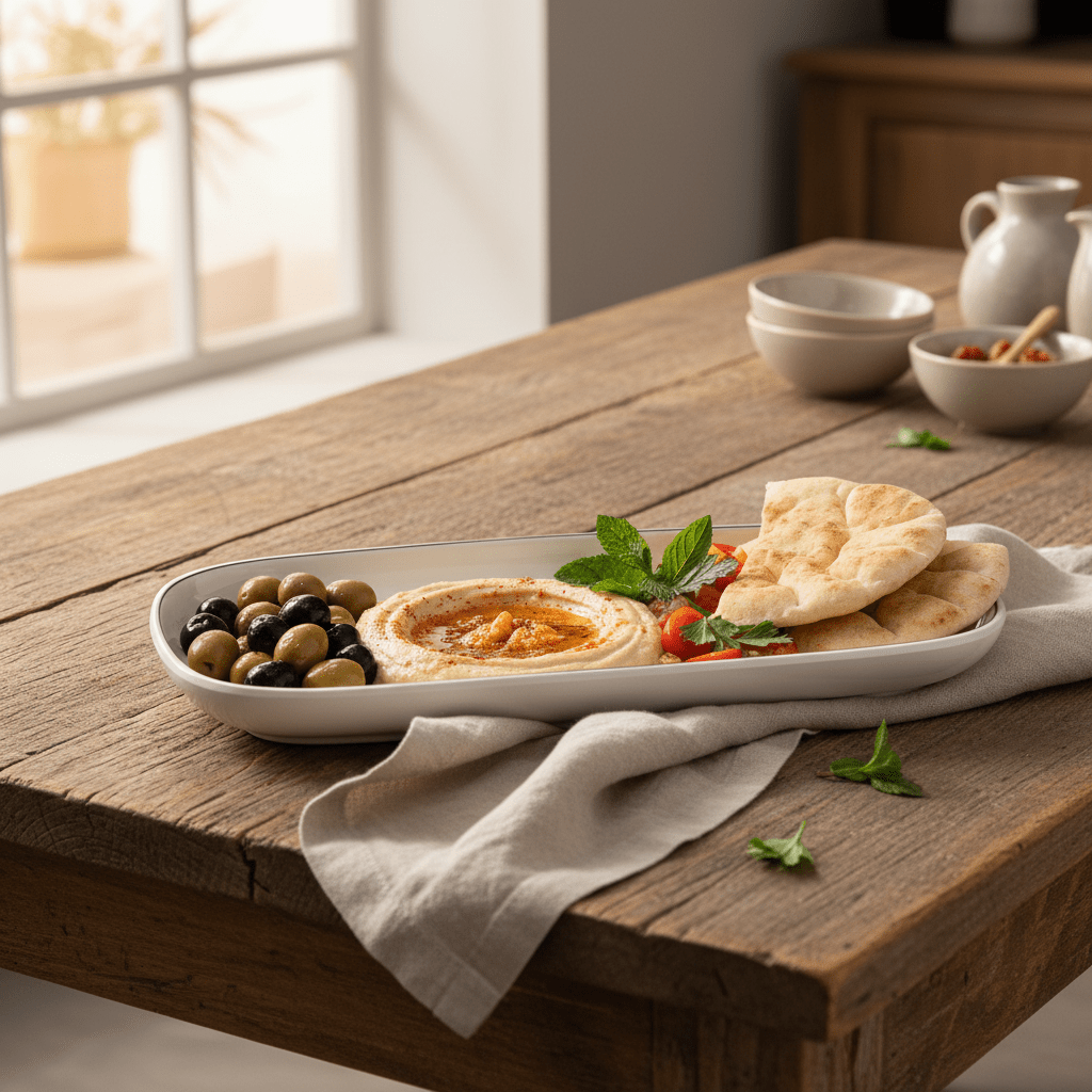 4Ever White Rectangle Melamine Serving Plate with Black Rim | 11 Inch | - Al Kabayel Discount Centre4Ever White Rectangle Melamine Serving Plate with Black Rim | 11 Inch |Plates4EVERAl Kabayel Discount Centre