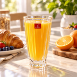 Blinkmax Clear Fluted Juice Glass – 265ml