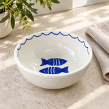 Slama Ceramic Bowl White - 13cm