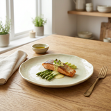 Ceramic Plate with Wavy Rim - 27cm