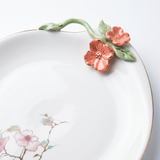 Angela 3-Piece Ceramic Serving Plate Set - 30×25cm