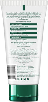 Biotique Purifying Neem Face Wash with Plant-Derived Niacinamide – 150 ml