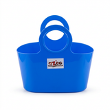 Azco Plastic Shopping Basket with Handles Blue – 30×15cm