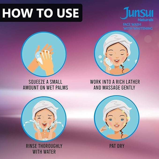 Junsui Naturals Face Wash Radiance 100g