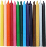 Faber-Castell Erasable Plastic Crayons – 14 Colors in Cylinder Tube