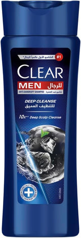 Clear Deep Cleanse Shampoo for men, anti dandruff 190 ml