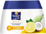 Parachute Gold Anti Dandruff Hair Cream, Coconut & Lemon, 2 × 140 ml