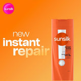 Sunsilk Instant Repair Shampoo with Peptide Repair Complex, 400 ml