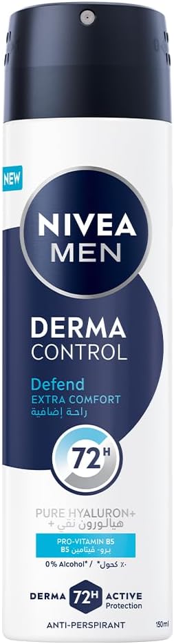Nivea Men Derma Control Antiperspirant Spray 150ml