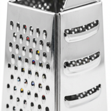 HSS Stainless Steel 6-Way Grater Silver - 17cm