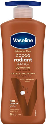 Vaseline Body Lotion Cocoa Radiant with Cocoa Butter, 400ml