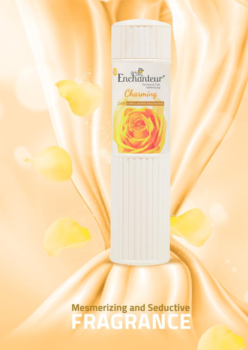 Enchanteur Charming Talc, Fragrance Powder, 250g