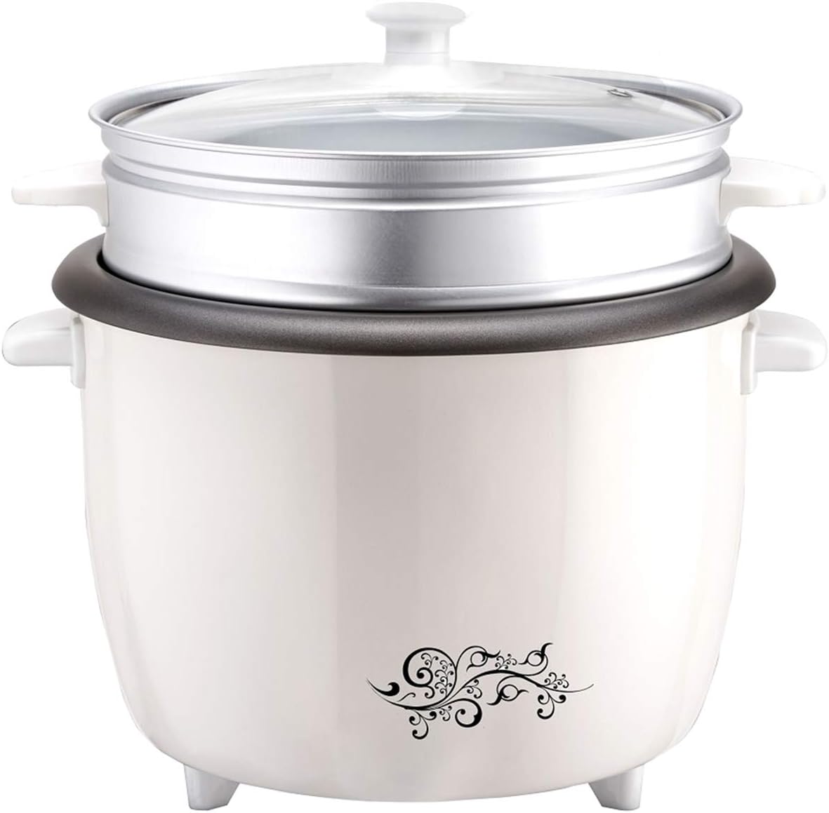 Crownline RC-170 Rice Cooker with Steamer – 1.8L, 700W
