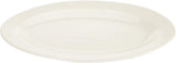 Symphony Collection – 46 cm White Ceramic Oval Serving Platter