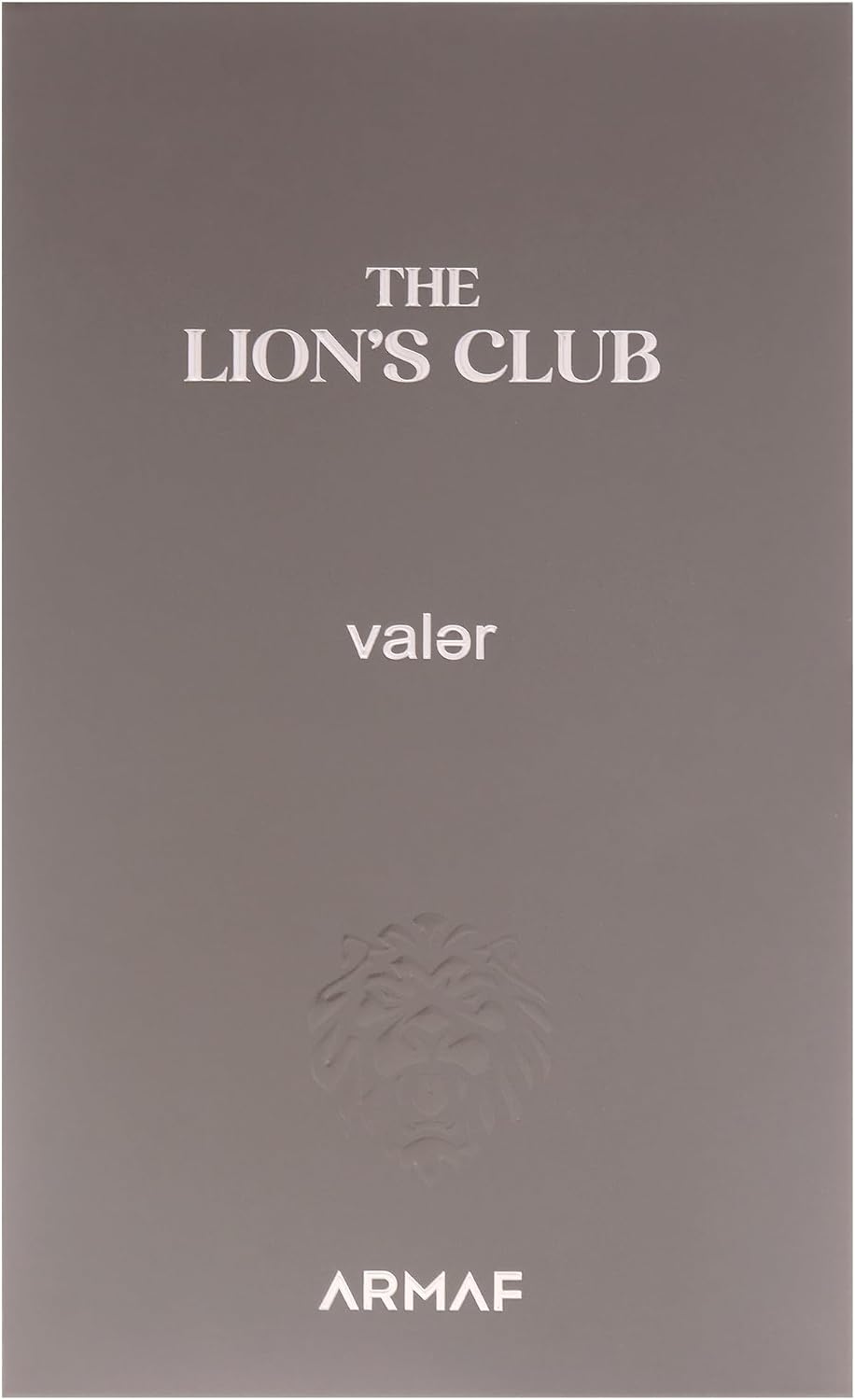 Armaf The Lion's Club Valeur Eau De Parfum For Man 100ml