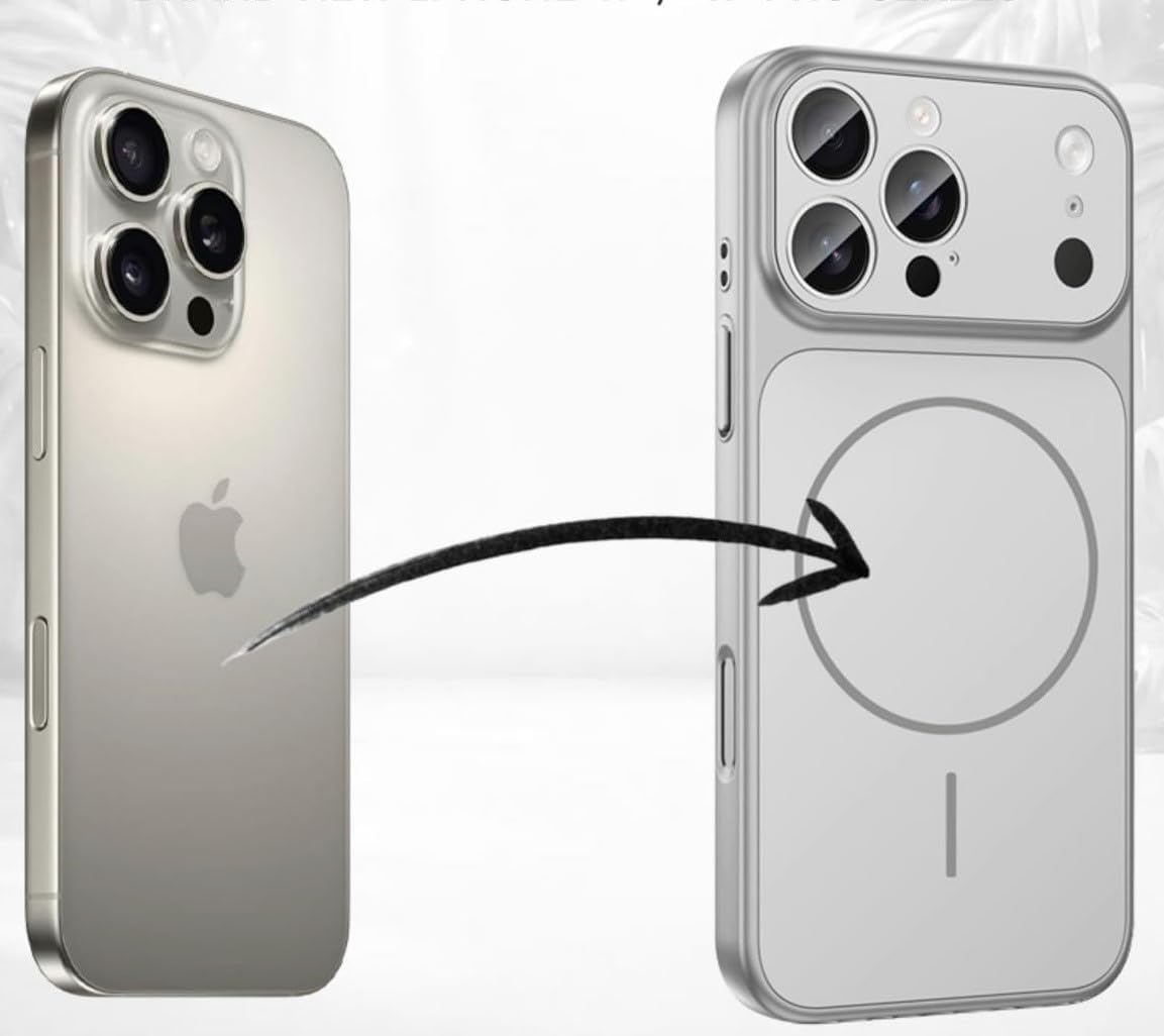 iPhone 16 Pro Max Clear MagSafe Case – High Quality Protective Back Cover