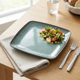 Hi-Luxe Square Melamine Plate - 9 Inch